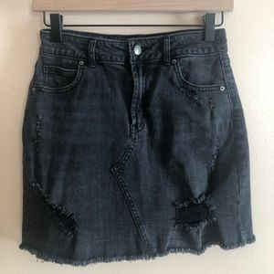 Wild Fable Black Denim Skirt (NWOT)